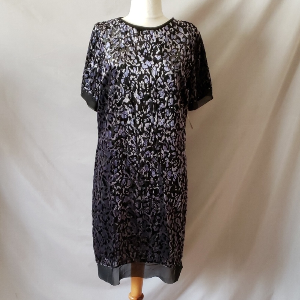New Velvet dress with slip